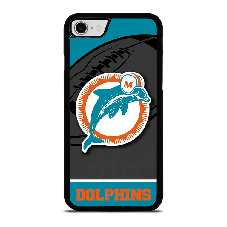 MIAMI DOLPHINS NFL TEAM iPhone SE 2022 Case Cover