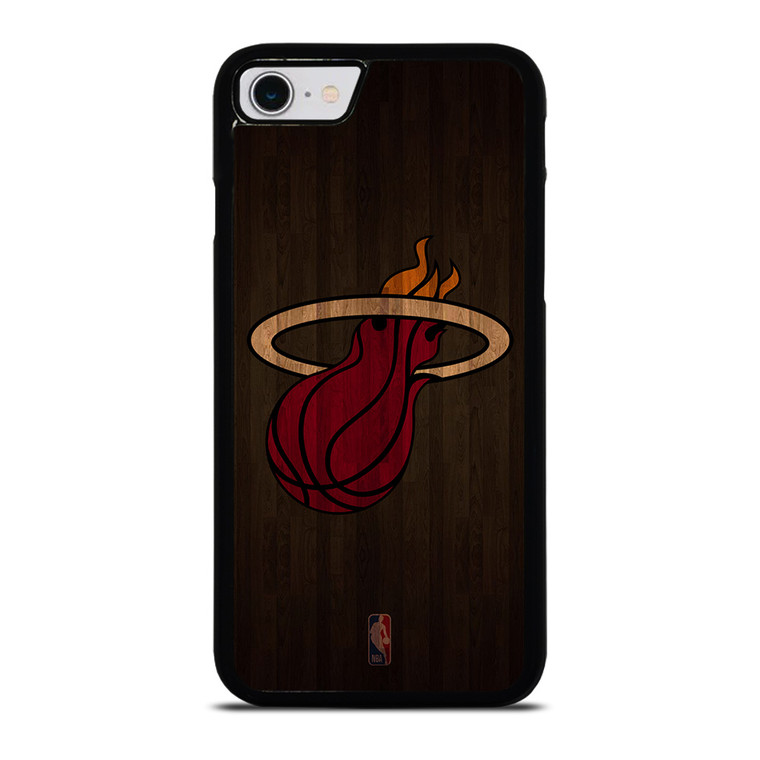 MIAMI HEAT BASKETBALL COURT NBA iPhone SE 2022 Case Cover