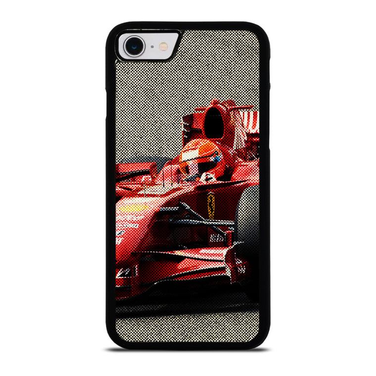 MICHAEL SCHUMACHER FERRARI F1 FORMULA ONE iPhone SE 2022 Case Cover