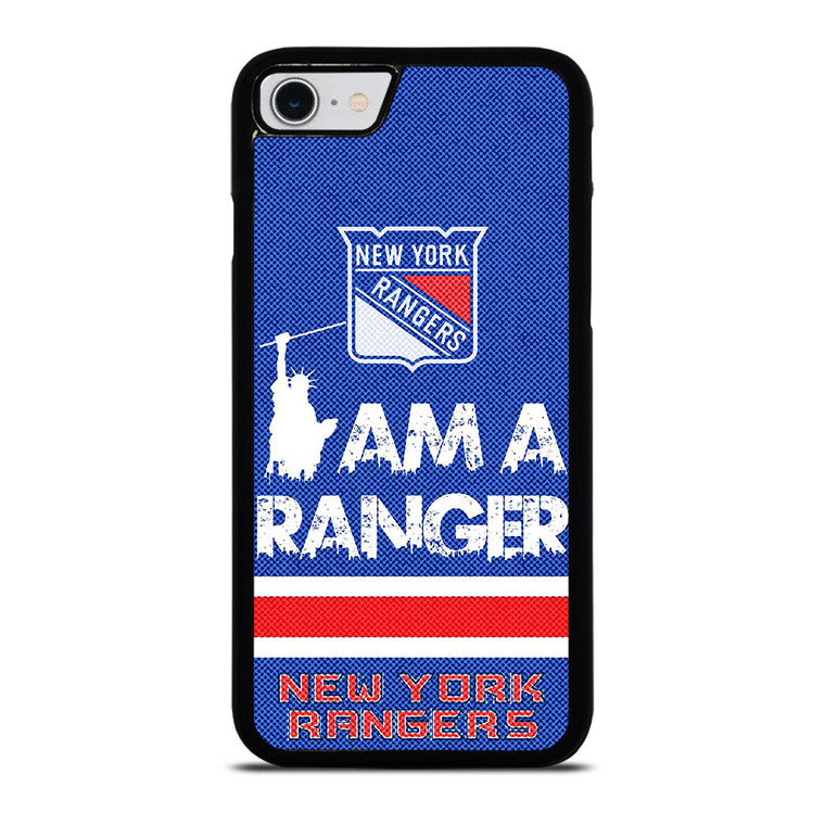 NEW YORK RANGERS NHL HOCKEY FANS 4 iPhone SE 2022 Case Cover