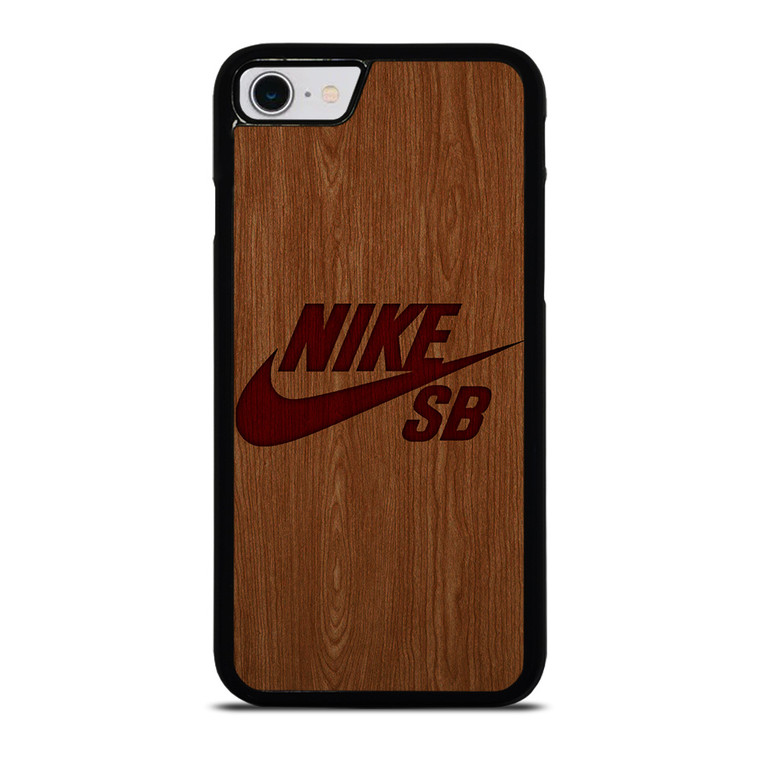 NIKE SKATEBOARD WOODEN LOGO iPhone SE 2022 Case Cover