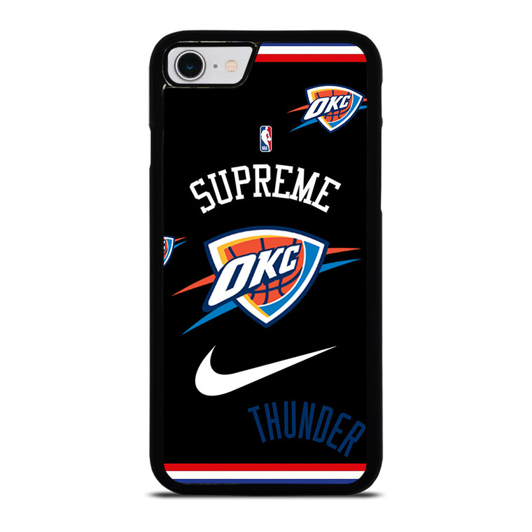 OKLAHOMA CITY THUNDER NBA X SUPREME NIKE iPhone SE 2022 Case Cover