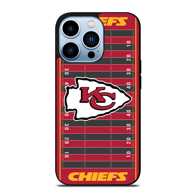 KANSAS CITY CHIEFS FOOTBALL FIELD iPhone 13 Pro Max Case Cover