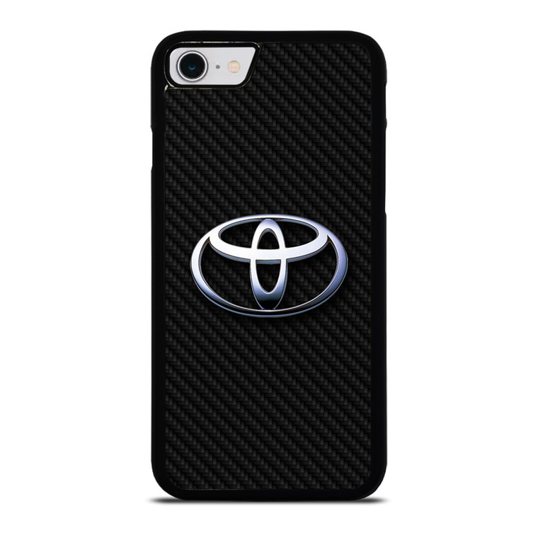 TOYOTA MOTOR CARBON FIBER iPhone SE 2022 Case Cover
