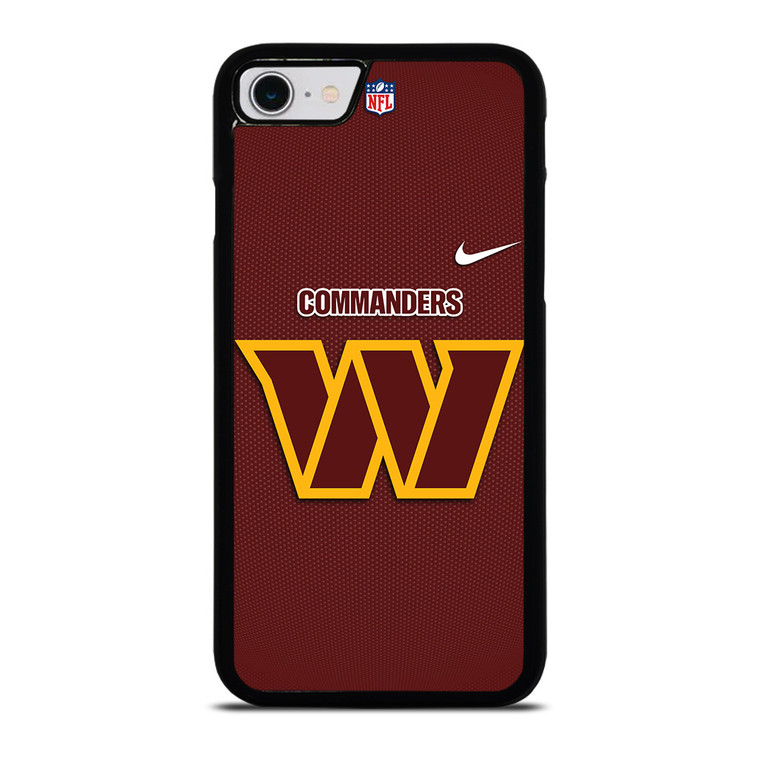 WASHINGTON COMMANDERS NFL FOOTBALL NIKE iPhone SE 2022 Case Cover