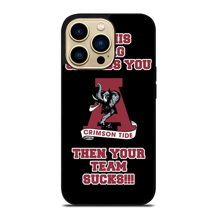 ALABAMA CRIMSON TIDE FANS iPhone 14 Pro Max Case Cover