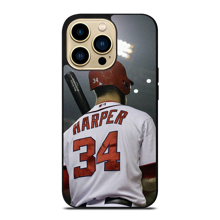 BRYCE HARPER PHILADELPHIE PHILLIES iPhone 14 Pro Max Case Cover