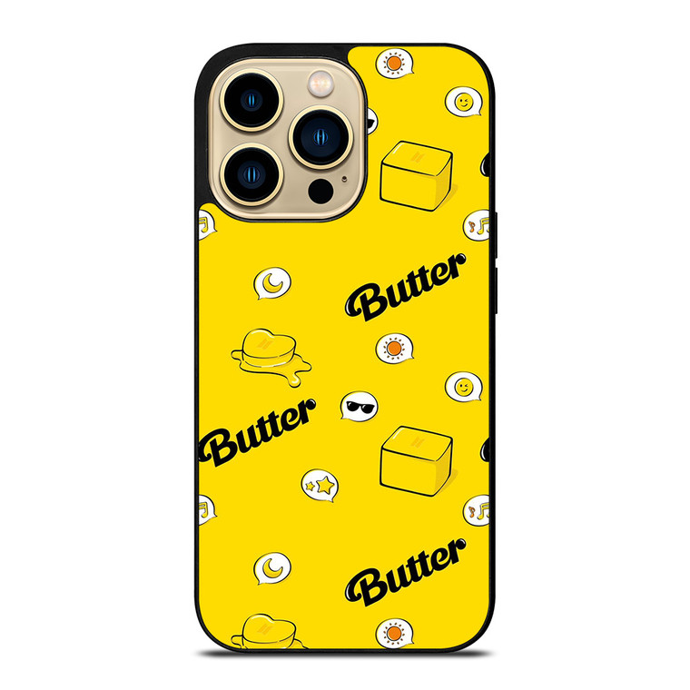 BTS BANGTAN BOYS ARMY BUTTER iPhone 14 Pro Max Case Cover