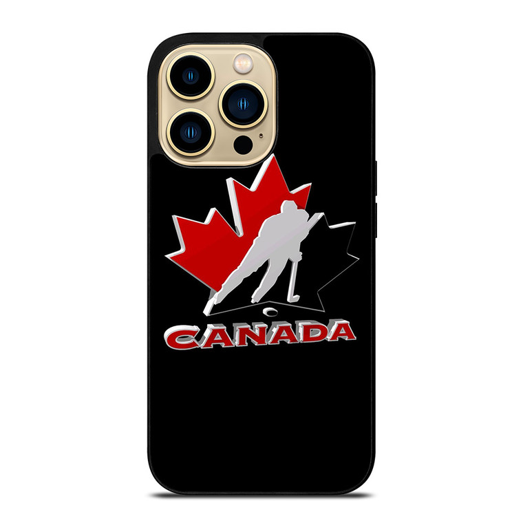 CANADA HOCKEY TEAM LOGO iPhone 14 Pro Max Case Cover