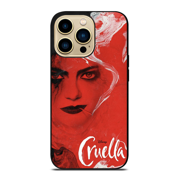 DISNEY CRUELLA DE VIL RED iPhone 14 Pro Max Case Cover
