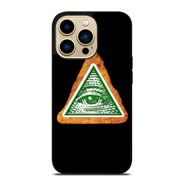 DORITOS CHIPS ILLUMINATI iPhone 14 Pro Max Case Cover DORITOS CHIPS ILLUMINATI iPhone 14 Pro Max Case Cover