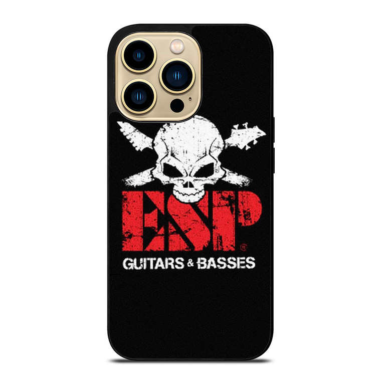 ESP GUITARS AND BASSES LOGO iPhone 14 Pro Max Case Cover