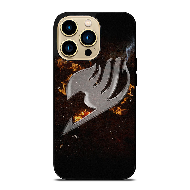 FAIRY TAIL ANIME METAL LOGO iPhone 14 Pro Max Case Cover