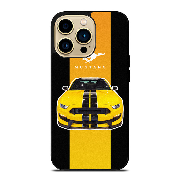 FORD MUSTANG YELLOW iPhone 14 Pro Max Case Cover