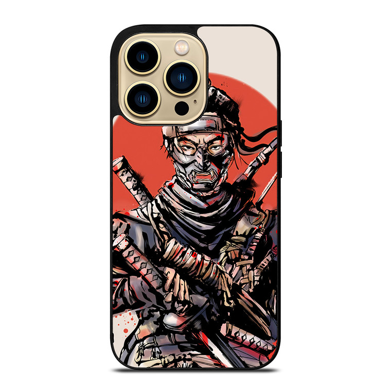 GHOST OF TSUSHIMA JIN SAKAI iPhone 14 Pro Max Case Cover