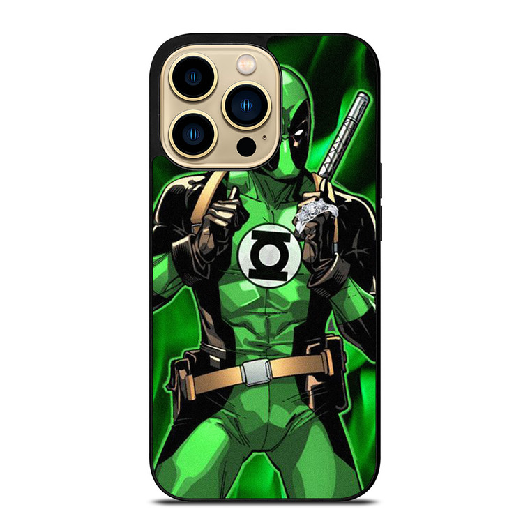 GREEN LANTERN DEADPOOL  iPhone 14 Pro Max Case Cover