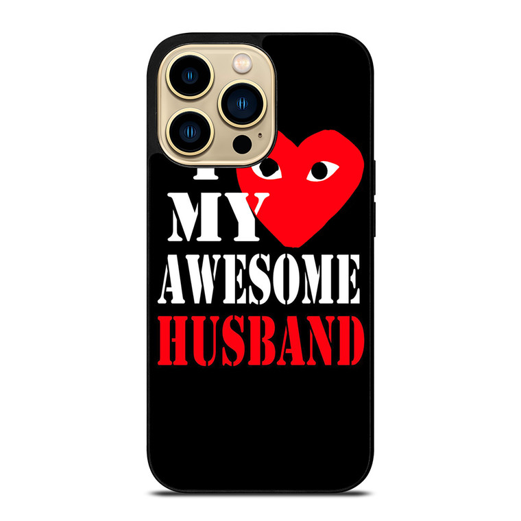 I LOVE MY HUSBAND COMME DES GARCONS iPhone 14 Pro Max Case Cover I LOVE MY HUSBAND COMME DES GARCONS iPhone 14 Pro Max Case Cover