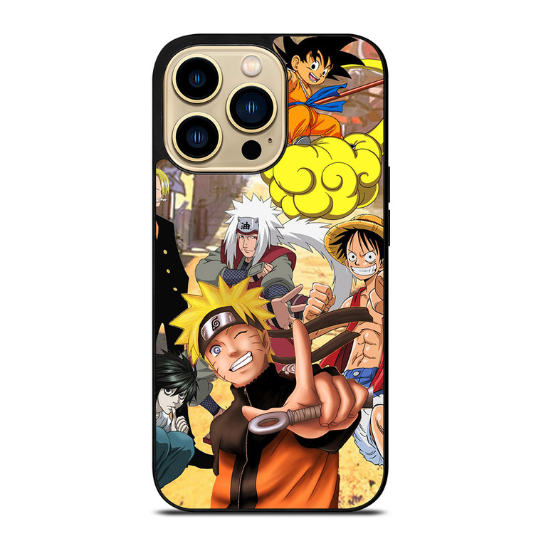 JAPANESE ANIME CROSSOVER iPhone 14 Pro Max Case Cover