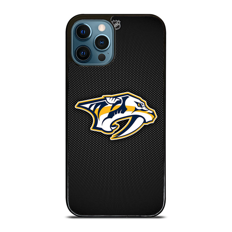 NASHVILLE PREDATORS HOCKEY NHL LOGO iPhone 12 Pro Max Case Cover