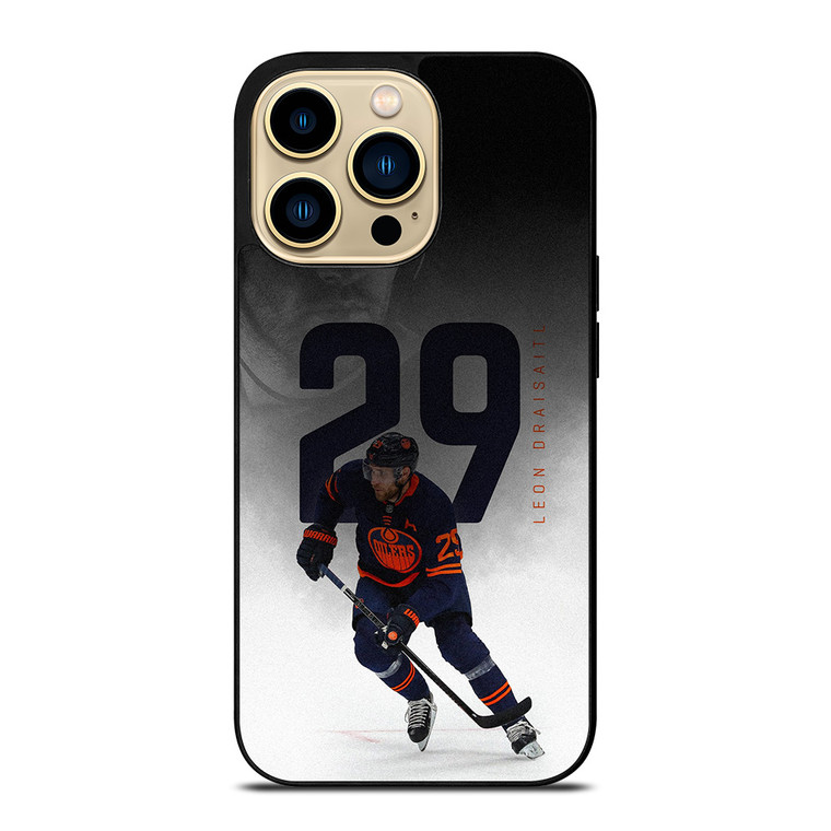 LEON DRAISAITL EDMONTON OILERS iPhone 14 Pro Max Case Cover