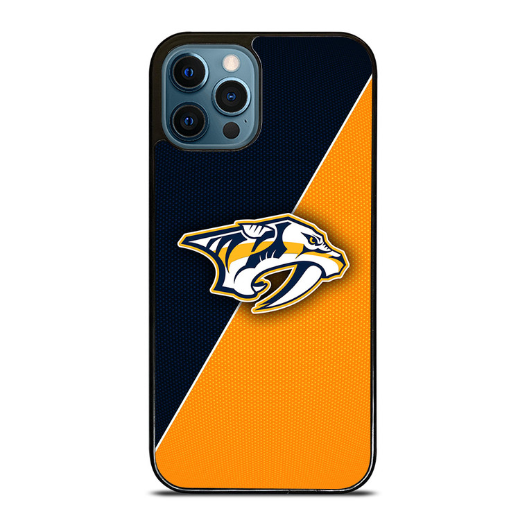 NASHVILLE PREDATORS NHL HOCEKY LOGO iPhone 12 Pro Max Case Cover