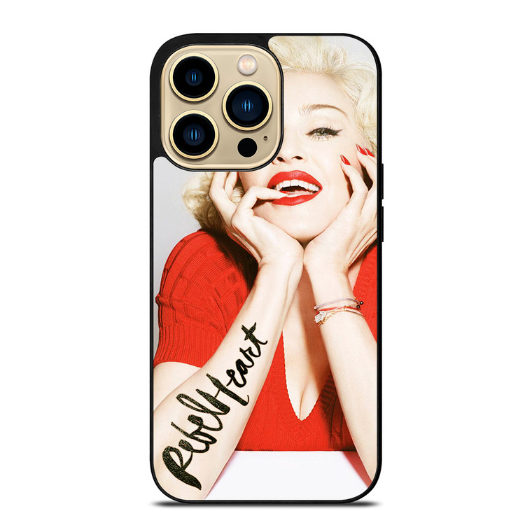 MADONNA REBEL HEART iPhone 14 Pro Max Case Cover