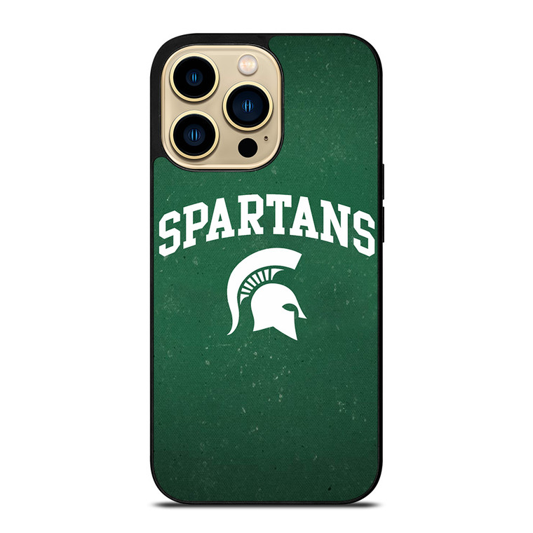 MICHIGAN STATE SPARTANS LOGO iPhone 14 Pro Max Case Cover
