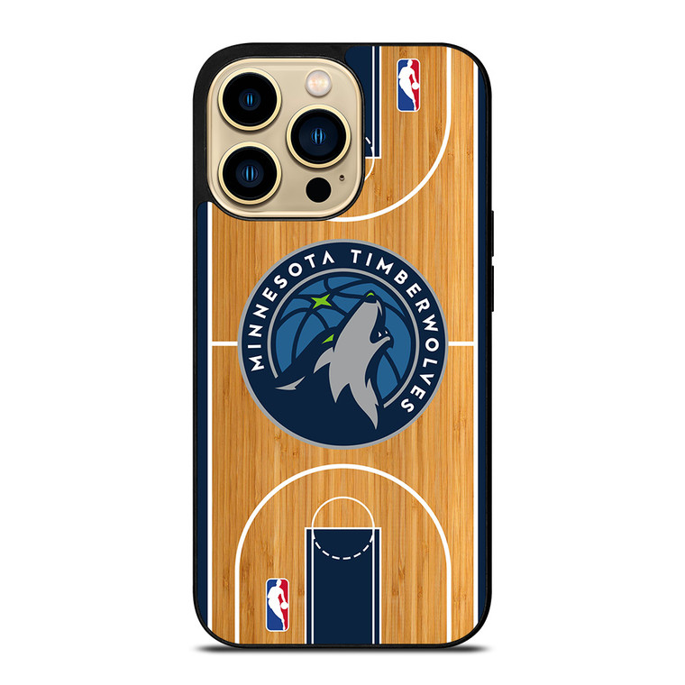 MINNESOTA TIMBERWOLVES NBA ARENA iPhone 14 Pro Max Case Cover