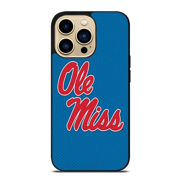 OLE MISS UNIVERSITY FOOTBALL iPhone 14 Pro Max Case Cover