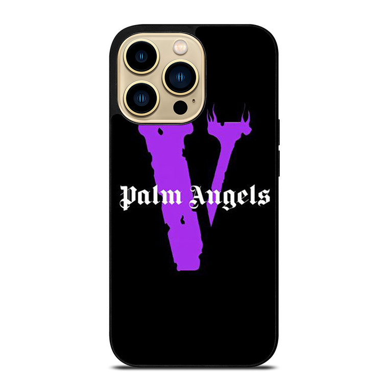 PALM ANGELS VLONE PURPLE iPhone 14 Pro Max Case Cover