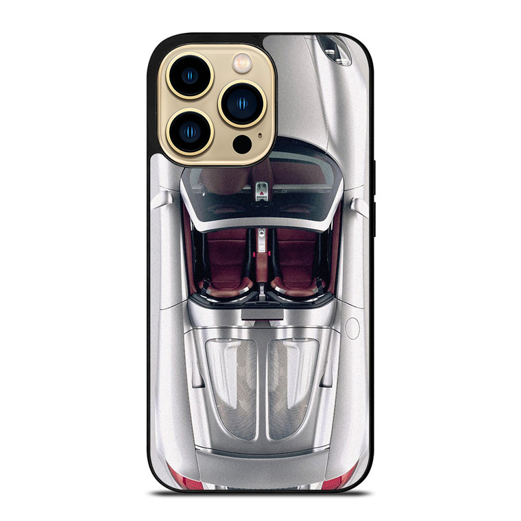 PORSCHE CARRERA GT TOP VIEW iPhone 14 Pro Max Case Cover PORSCHE CARRERA GT TOP VIEW iPhone 14 Pro Max Case Cover