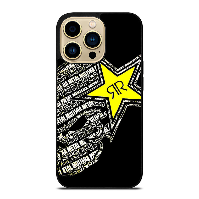 ROCKSTAR ENERGY DRINK SKULL iPhone 14 Pro Max Case Cover