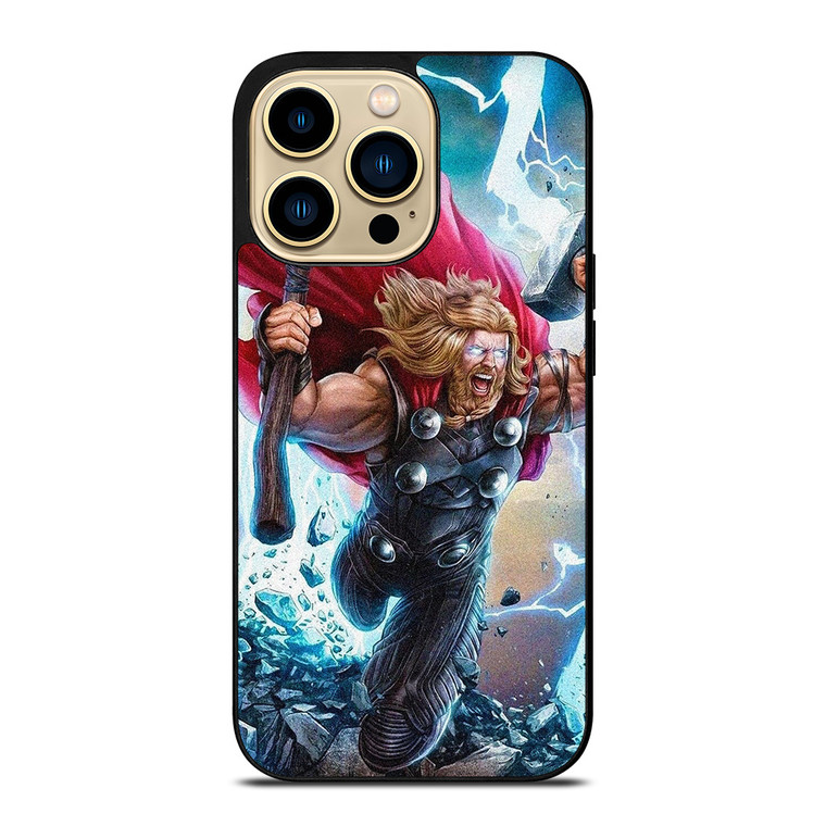 THOR COMIC ART iPhone 14 Pro Max Case Cover