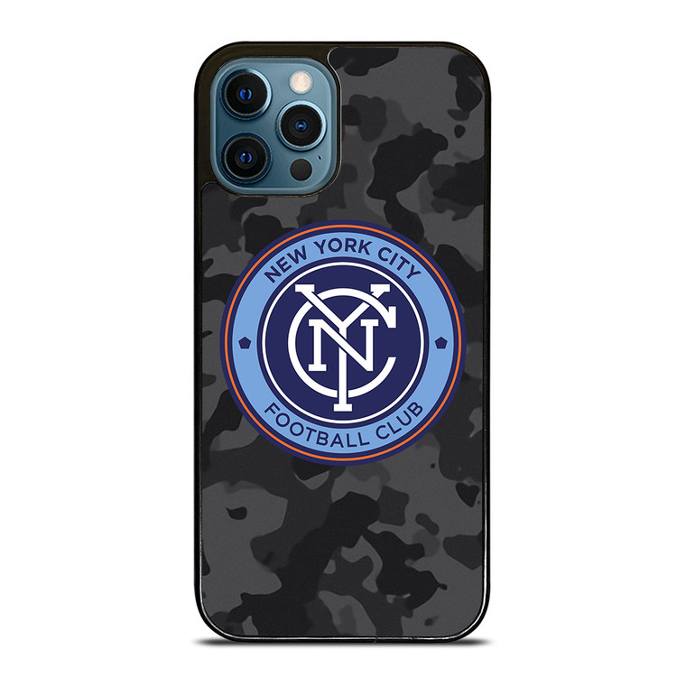 NEW YORK CITY FC MLS BLACK CAMO iPhone 12 Pro Max Case Cover NEW YORK CITY FC MLS BLACK CAMO iPhone 12 Pro Max Case Cover