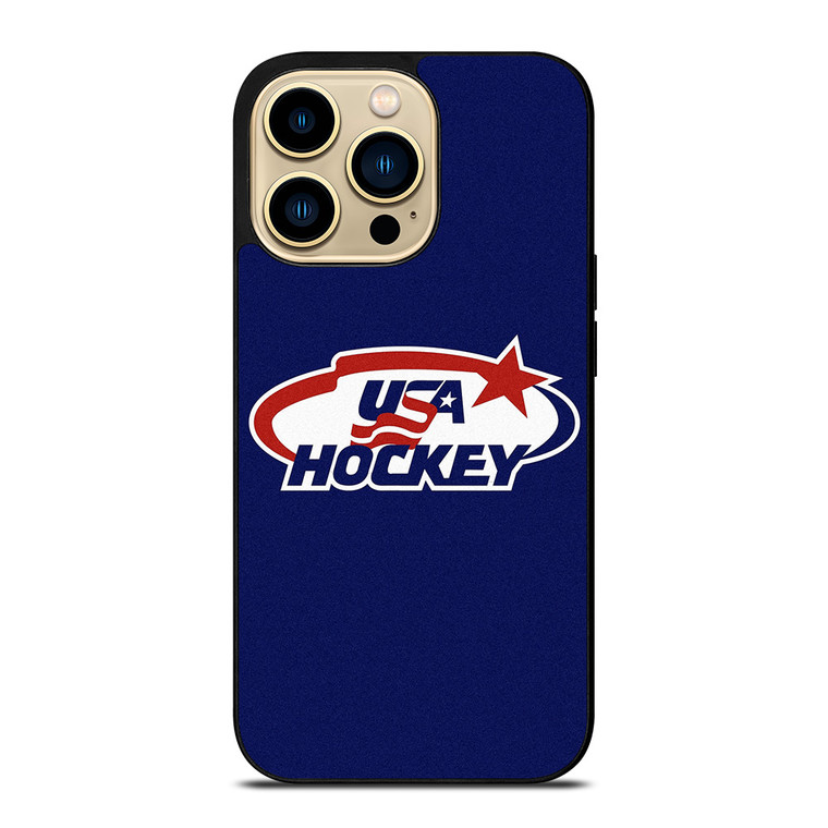 USA HOCKEY LOGO iPhone 14 Pro Max Case Cover