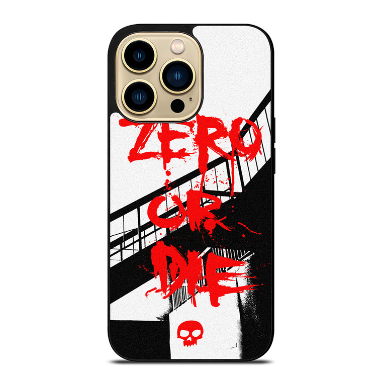 ZERO SKATEBOARDS SLOGAN iPhone 14 Pro Max Case Cover ZERO SKATEBOARDS SLOGAN iPhone 14 Pro Max Case Cover