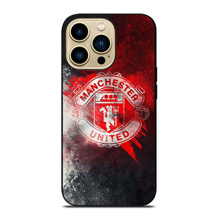 MANCHESTER UNITED FOOTBALL CLUB LOGO iPhone 14 Pro Max Case Cover