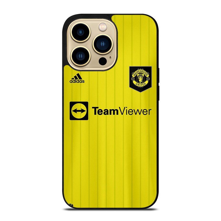 MANCHESTER UNITED GREEN AWAY JERSEY iPhone 14 Pro Max Case Cover