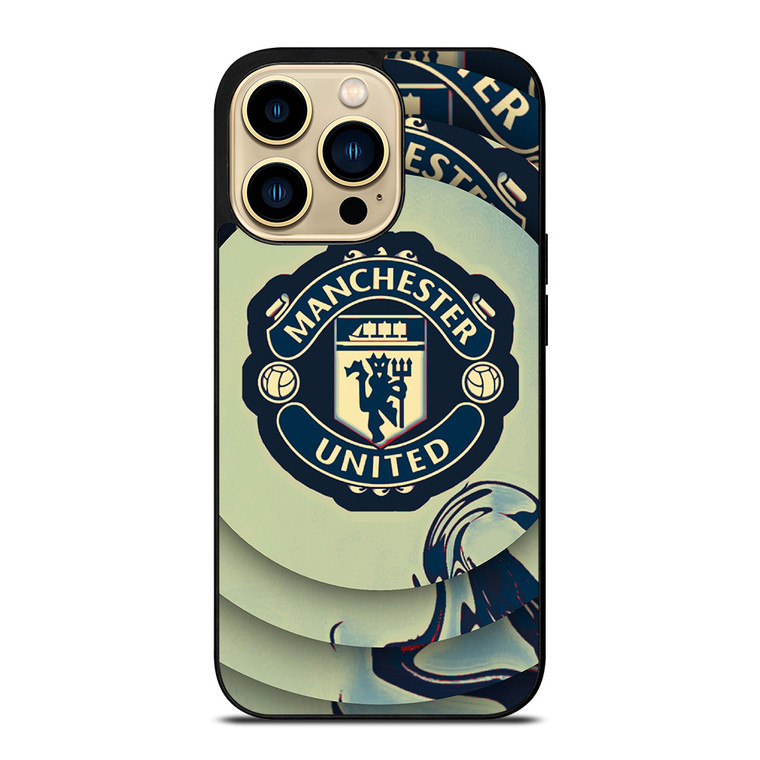 MANCHESTER UNITED LOGO SOCCER iPhone 14 Pro Max Case Cover