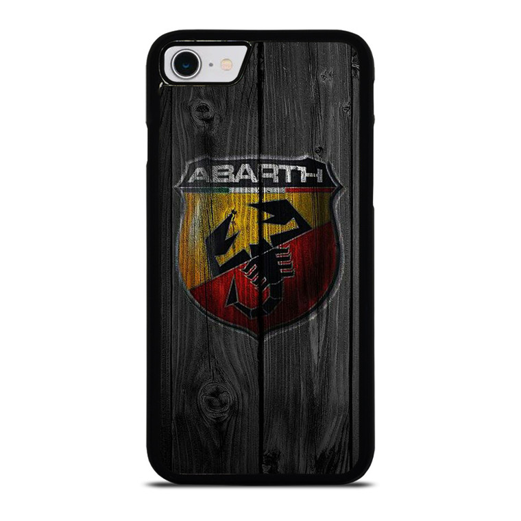 ABARTH CAR WOODEN LOGO iPhone SE 2022 Case Cover