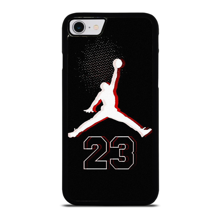 AIR JORDAN 23 GLITCH iPhone SE 2022 Case Cover
