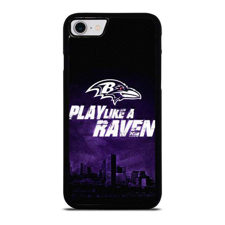 BALTIMORE RAVENS WORD iPhone SE 2022 Case Cover