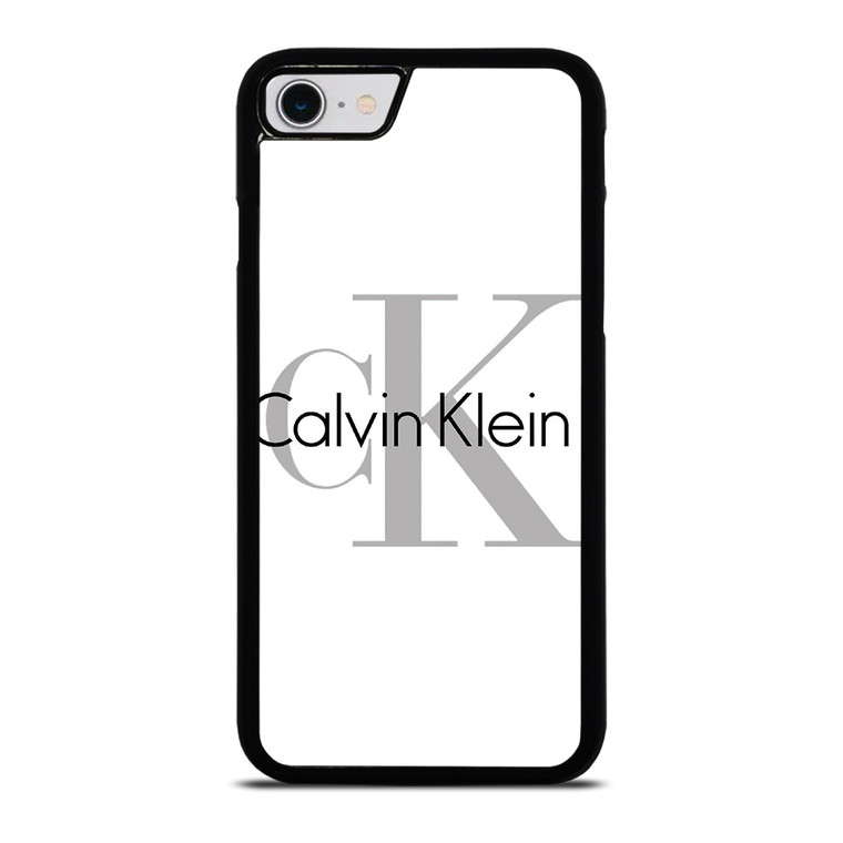 CALVIN KLEIN WHITE LOGO iPhone SE 2022 Case Cover CALVIN KLEIN WHITE LOGO iPhone SE 2022 Case Cover