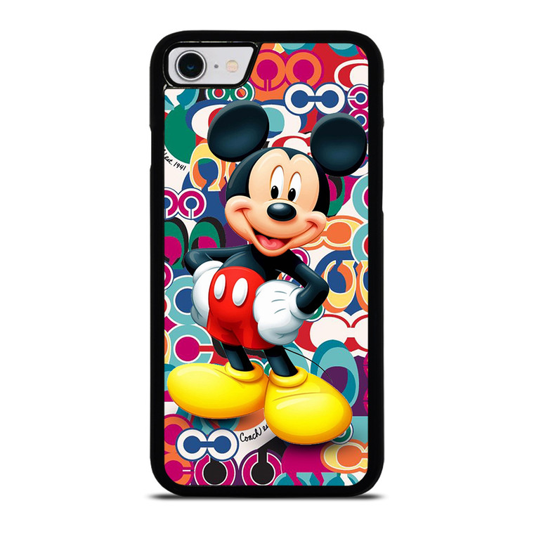 COACH NEW YORK MICKEY MOUSE CUTE iPhone SE 2022 Case Cover