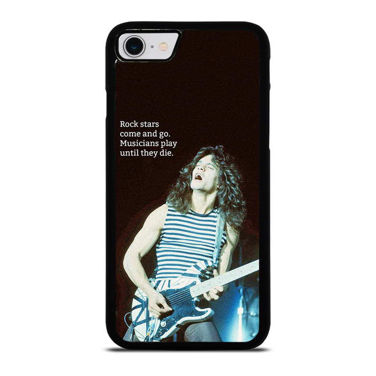 EDDIE VAN HALEN QUOTES 2 iPhone SE 2022 Case Cover