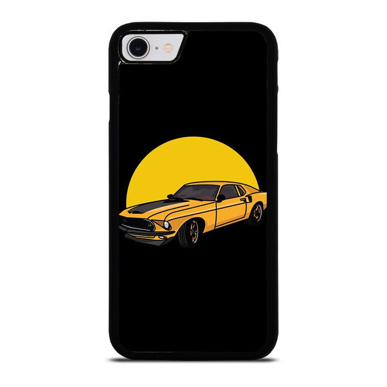 FORD MUSTANG CARTOON iPhone SE 2022 Case Cover