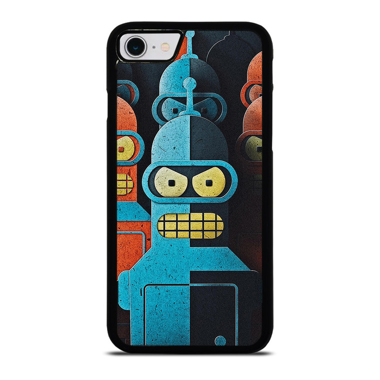 FUTURAMA BENDER ART iPhone SE 2022 Case Cover
