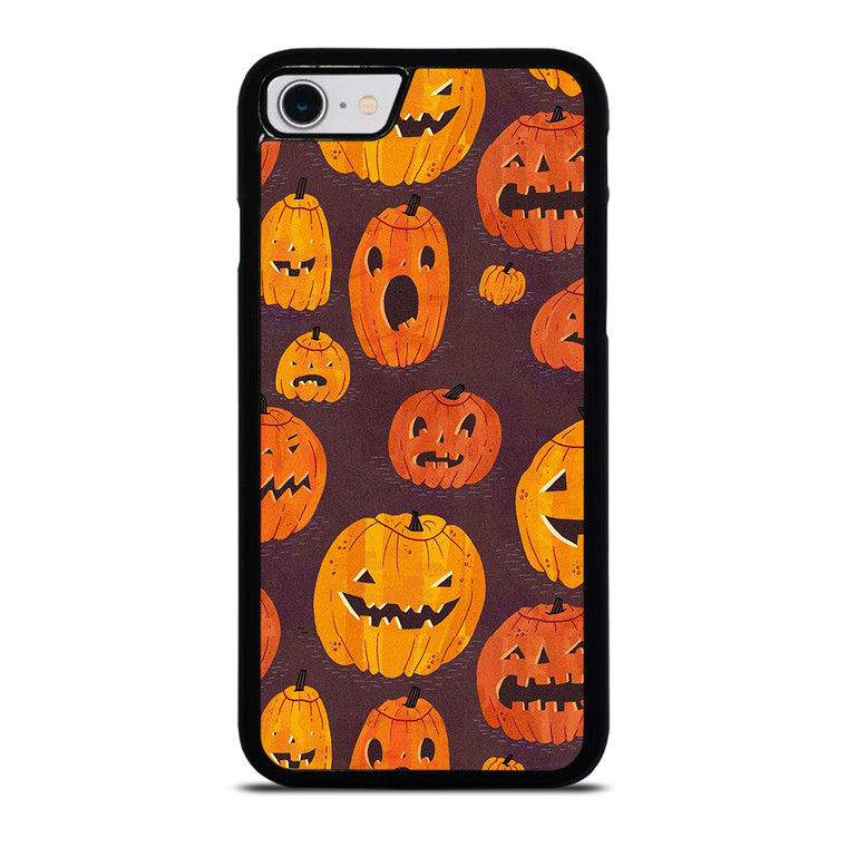 HALLOWEEN PUMPKINS PATTERN iPhone SE 2022 Case Cover