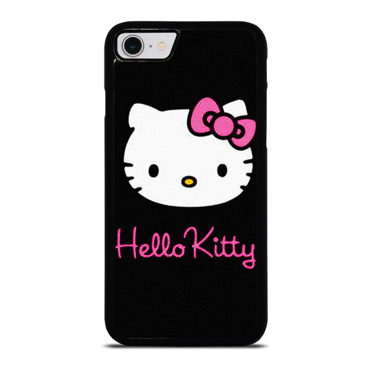 HELLO KITTY BLACK iPhone SE 2022 Case Cover