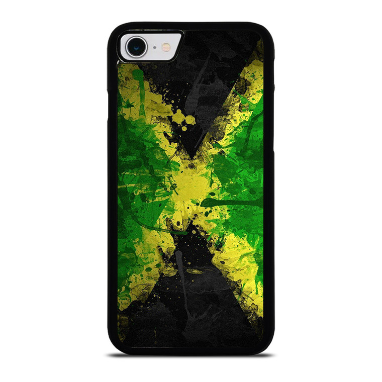JAMAICAN FLAG SPLASH iPhone SE 2022 Case Cover